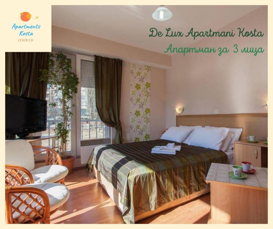De Lux Apartments Kosta Center Ohrid Exterior photo