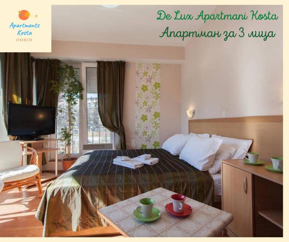 De Lux Apartments Kosta Center Ohrid Exterior photo